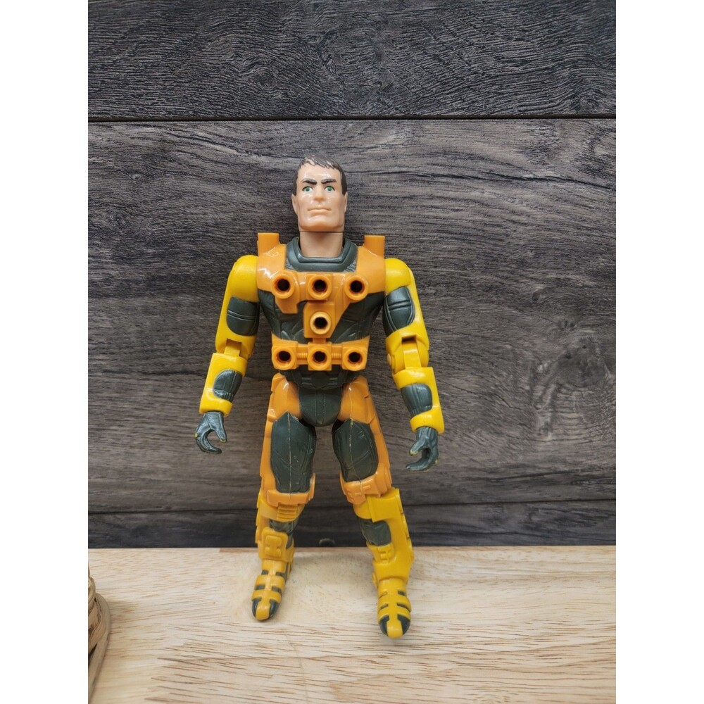 Vtg Centurions Jake Rockwell original 1986 Kenner yellow green action figure